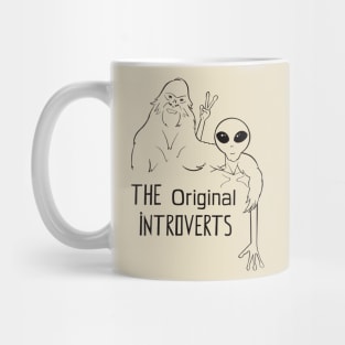 The Original Introvert Black Mug